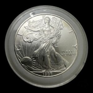 1 долар 1997 р. Срібний Орел/ Крокуюча свобода США 🇺🇸