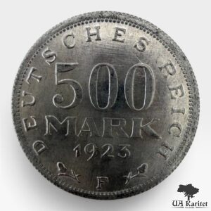 500 марок 1923 р. F Веймарська республіка (Марка) (1919 – 1925) Німеччина 🇩🇪