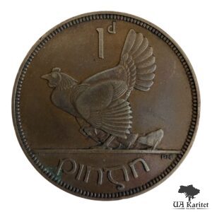 1 пенні 1935 р. Обігова Ірландія 🇮🇪