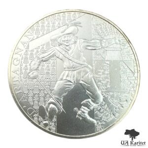 Набір 10 євро 2024 р. Три мушкетери – Д’Артаньян Австрія 🇦🇹 — фото 4