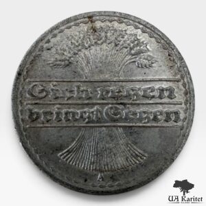50 пфенігів 1922 р. A Веймарська республіка (Марка) 1919 – 1925 Німеччина 🇩🇪 — фото 2