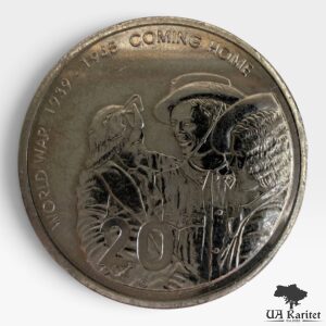 20 центів 2005 р. 60-та річниця закінчення Другої Світової Війни Австралія 🇦🇺
