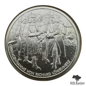 Набір 10 євро 2009 р. Австрійські казки і легенди -Заточення Річарда Левове Серце в замку Дюрнштейн Австрія 🇦🇹 — фото 3