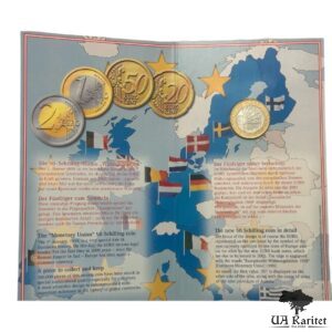 Набір 50 шилінгів 1999 р. Європейський валютний союз Австрія 🇦🇹 — фото 4