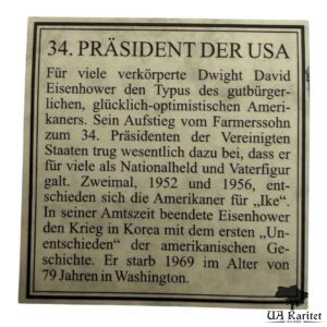 Медаль DWIGHT D. EISENHOWE США 🇺🇸 — фото 4