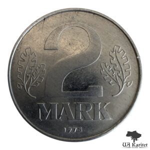 2 марки 1975 р. НДР Обігова Німеччина 🇩🇪