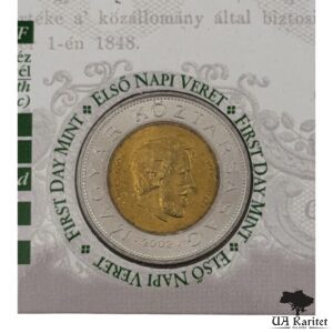Набір 100 форинтів 2002 р. 200-та річниця – Народження Лайоша Кошута Угорщина 🇭🇺 — фото 4