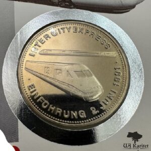 Набір медаль 1991 р. КПД InterCityExpress Німеччина 🇩🇪 — фото 2