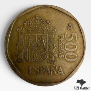 500 песет 1988 р. Король Хуан Карлос I Іспанія 🇪🇸