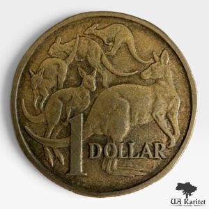 1 долар 1984 р. Королева Елизавета II Австралія 🇦🇺