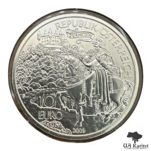 Набір 10 євро 2009 р. Австрійські казки і легенди -Заточення Річарда Левове Серце в замку Дюрнштейн Австрія 🇦🇹 — фото 4