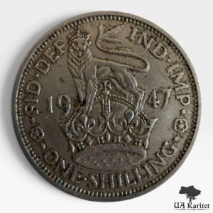 1 шилінг 1947 р. Король Георг VI Великобританія 🇬🇧 — фото 2