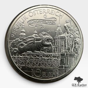 Набір 10 євро 2011 р. Австрійські казки і легенди – Ліндворм з Клагенфурта Австрія 🇦🇹 — фото 2