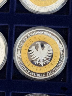 Набір медалей Федеральні Президенти Німеччини. Німеччина 🇩🇪 — фото 5