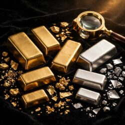 Банківські зливки, лом дорогоцінних металів