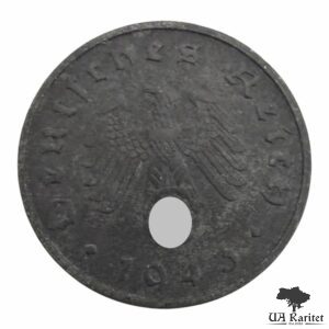 10 пфенінгів 1943 р. F Нацистська Німеччина  1933 – 1945 Німеччина 🇩🇪 — фото 2