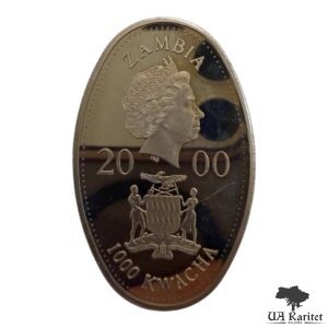 1000 квач 2000 р. 1000 років досліджень – Капітан Джеймс Кук Замбія 🇿🇲 — фото 2