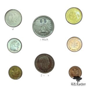 Набір монет 1987-88 р. ФРН Coin Sets of All Nations Німеччина 🇩🇪 — фото 3