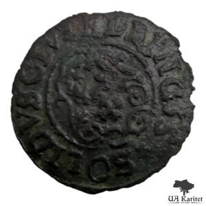 1 солід / шеляг коронний 1663-1664 Ян II Казимир – боратінка – SOLI REG POLON Польща 🇵🇱 — фото 2