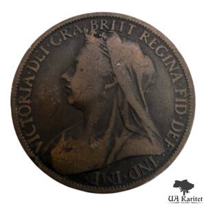 1 пенні 1901 р. Королева  Вікторія Великобританія 🇬🇧