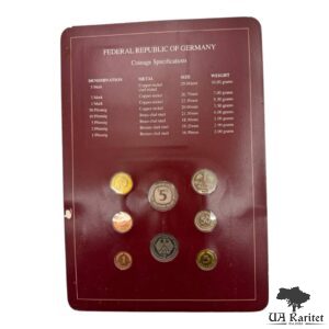 Набір монет 1987-88 р. ФРН Coin Sets of All Nations Німеччина 🇩🇪 — фото 2