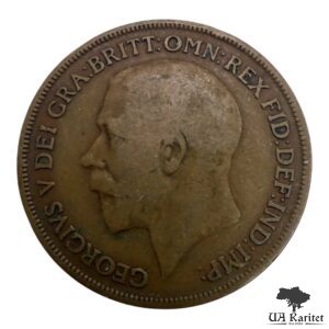 1 пенні 1916 р. Король Георг V  1910 – 1936 Великобританія 🇬🇧 — фото 2