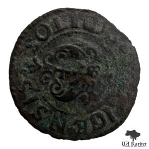 1 солід 1626-1632 Шведська Лівонія, Густав II Адольф м. Рига Латвія 🇱🇻 — фото 2