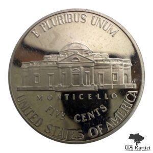 5 центів 2008 р. S Джефферсон, пруф / Нікель Монтічелло США 🇺🇸 — фото 2