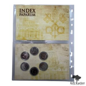 Набір монет INDEX PAPARUM — колекція Пап Римських Італія 🇮🇹