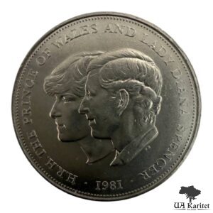 25 пенсів 1981 р. Весілля принца Чарльза і леді Діани Великобританія 🇬🇧