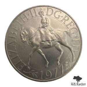 25 пенсів 1977 р. 25 років правління королеви Єлизавети II Великобританія 🇬🇧