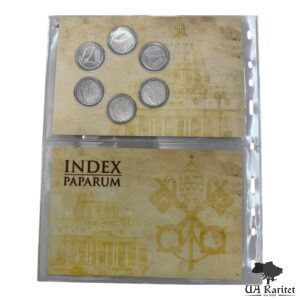 Набір монет INDEX PAPARUM — колекція Пап Римських Італія 🇮🇹