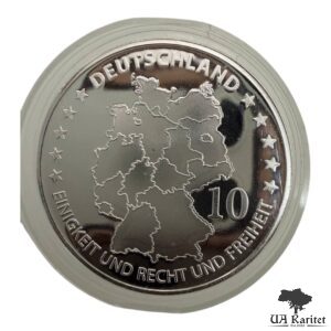 Медаль 2005 р. 100 років Нобелівської премії миру Берті фон Зуттнер Німеччина 🇩🇪 — фото 2