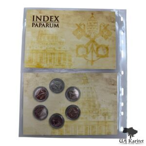 Набір монет INDEX PAPARUM — колекція Пап Римських Італія 🇮🇹 — фото 2