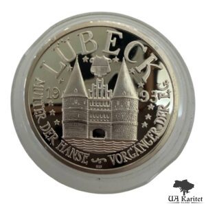 1 ECU 1993 р. Ганзейське місто – Любек Німеччина 🇩🇪