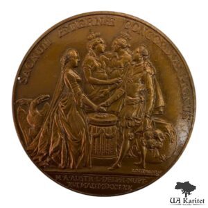 Медаль !!!! Шлюб Дофіна Людовіка і Марії-Антуанетти США 🇺🇸