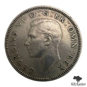 1 шилінг 1948 р. Англійський клейнод – лев, що стоїть на короні Великобританія 🇬🇧 — фото 2