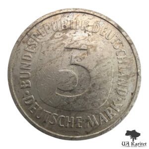 5 марок 1975 р. F ФРН Обігова Німеччина 🇩🇪