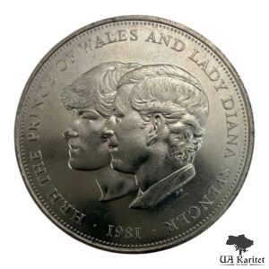 25 пенсів 1981 р. Весілля принца Чарльза і леді Діани Великобританія 🇬🇧