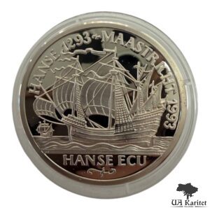 1 ECU 1993 р. Ганзейське місто – Любек Німеччина 🇩🇪 — фото 2