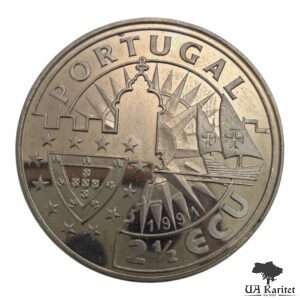 2½ ECU 1991 р. Європа та Новий Світ – Генріх Мореплавець Португалія 🇵🇹