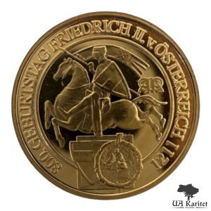 Пам’ятна медаль 2011 р. 800 років з дня народження Фрідріха II Австрійського, 1211 рік. Австрія 🇦🇹
