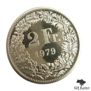Набір монет 1979 р. Річний SCHWEIZ – SUISSE – SVIZZERA – SWITZERLAND Швейцарія 🇨🇭 — фото 6