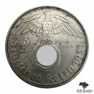 2 марки 1939 р. D Нацистська Німеччина Німеччина 🇩🇪
