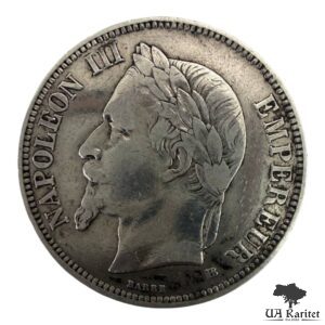 5 франків 1870 р. Імператор Наполеон III Франція 🇫🇷