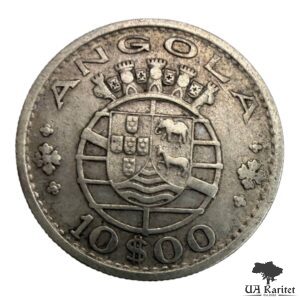 10 ескудо 1955 р. Португальська колонія  1921 – 1974 Ангола 🇦🇴