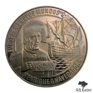 2½ ECU 1991 р. Європа та Новий Світ – Генріх Мореплавець Португалія 🇵🇹 — фото 2