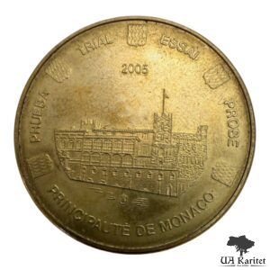 50 центів 2005 р. Європроба Монако 🇲🇨